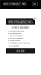 Mobile Screenshot of hotelriviera-paris.com